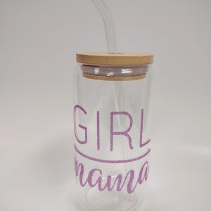 girl mama glass