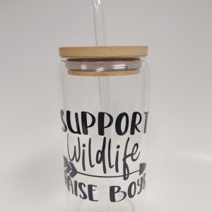 support wildlife glass